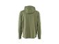Olijfgroene hoodie, achterkant
