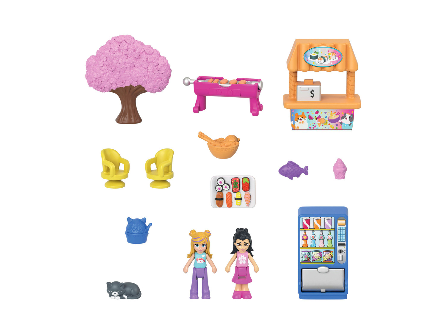 MATTEL Mallette de jeu Polly Pocket World