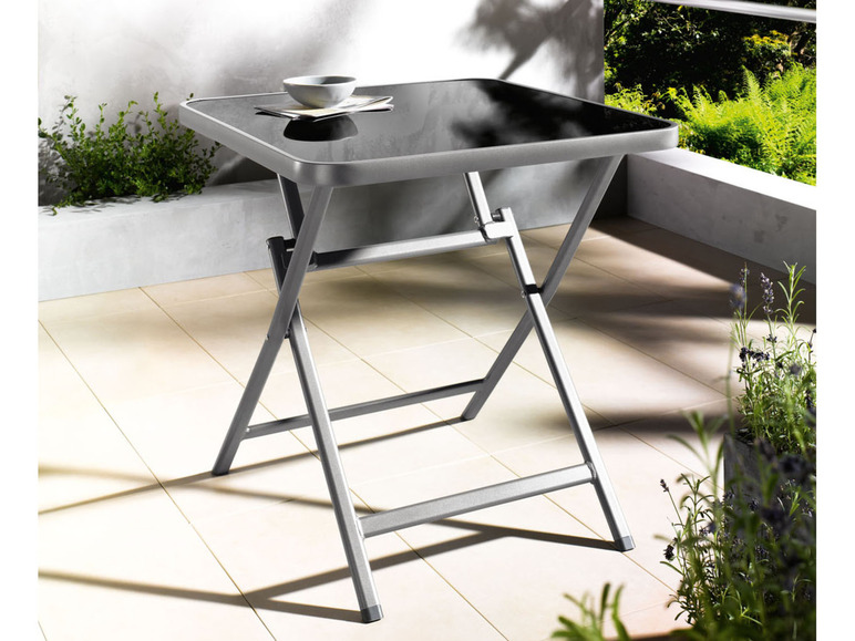 Aller en mode plein écran LIVARNO home Table de jardin en aluminium »Houston«, pliable - Photo 3