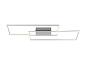 Luminaire LED moderne au design géométrique.