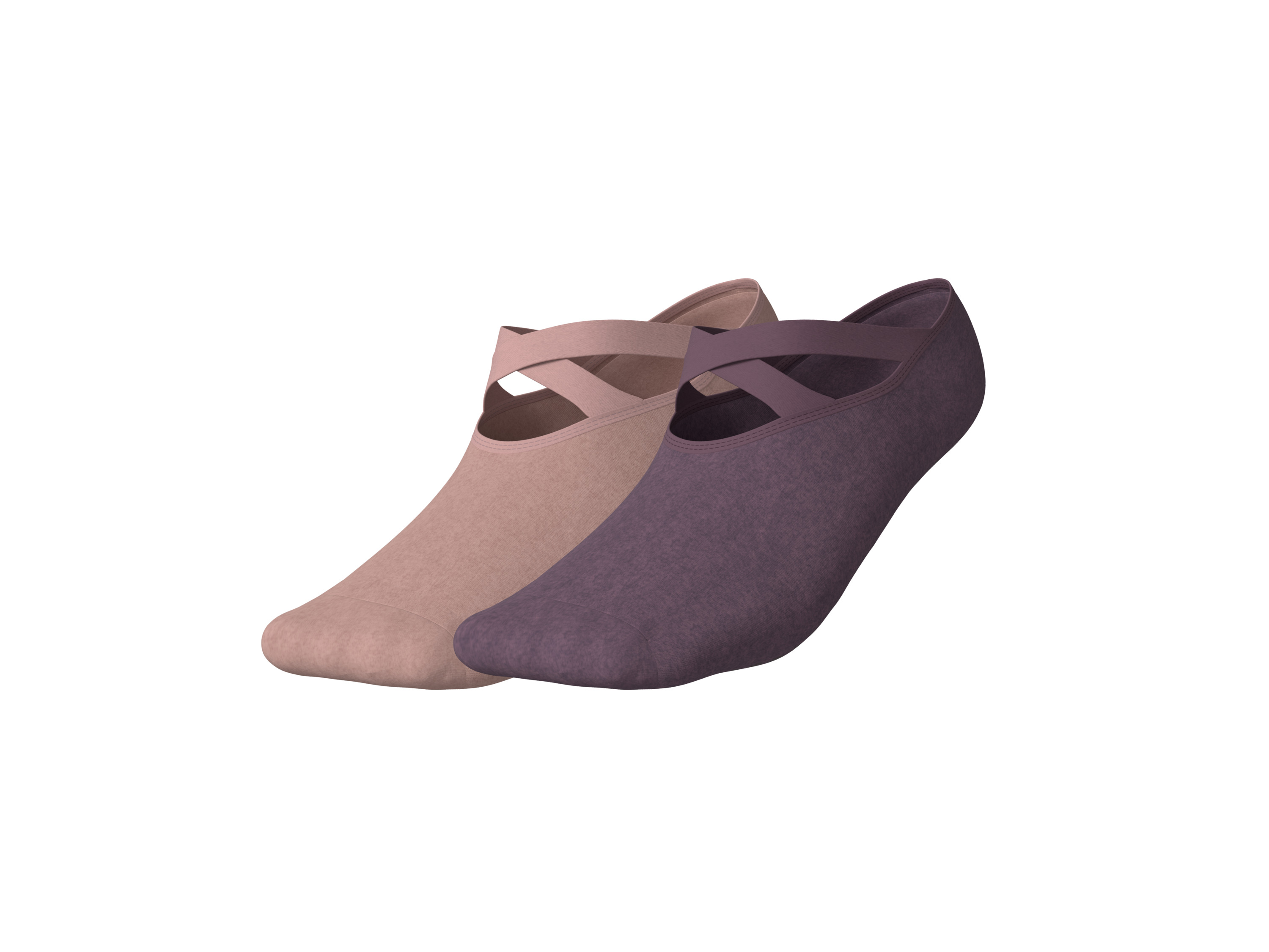 Chaussettes de yoga, 2 pièces CRIVIT - 6
