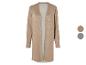 Long cardigan pour femme en deux couleurs.