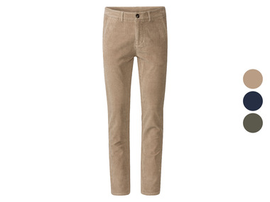 LIVERGY® Slim fit corduroy broek van een katoenmix