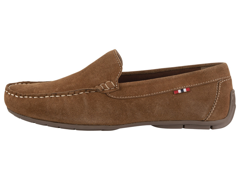 Ga naar volledige schermweergave: LIVERGY® Lederen mocassins - afbeelding 5