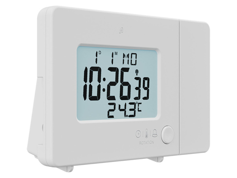 Ga naar volledige schermweergave: AURIOL® Wekker met projectie - afbeelding 3