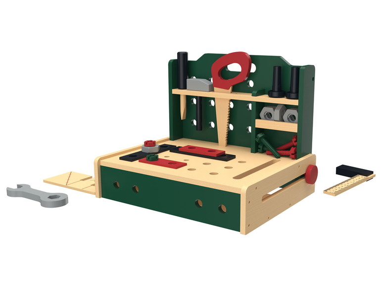 Ga naar volledige schermweergave: Playtive Houten werkbank of keukentafel - afbeelding 2