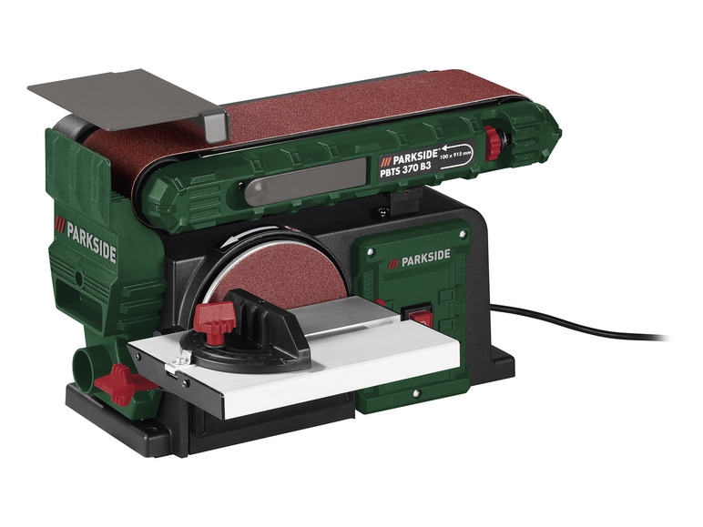 Ga naar volledige schermweergave: Band- en schijfschuurmachine PARKSIDE® PBTS370 - afbeelding 5