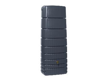 4rain Récupérateur d'eau de pluie »SLIM«, 650 l