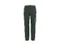 Pantalon de travail vert foncé avec détails verts et poches cargo.