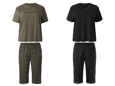 ESMARA® Pyjama capri pour femme