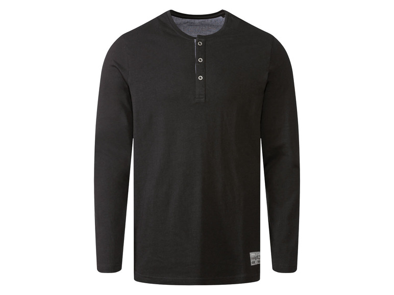 Ga naar volledige schermweergave: LIVERGY® Shirt met lange mouwen van een katoenmix - afbeelding 5