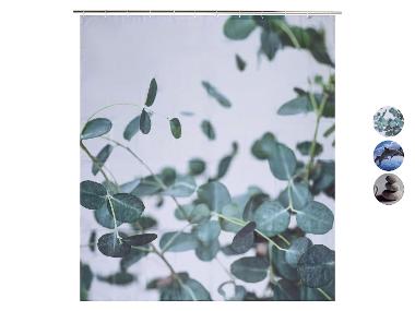 LIVARNO® Rideau de douche, 180 x 200 cm