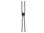Zwart koord met sluiting
