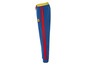 Blauwe joggingbroek met rode strepen en een Lidl-logo.