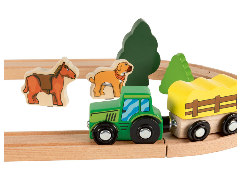 Ga naar volledige schermweergave: Playtive Houten spoorweg - afbeelding 5