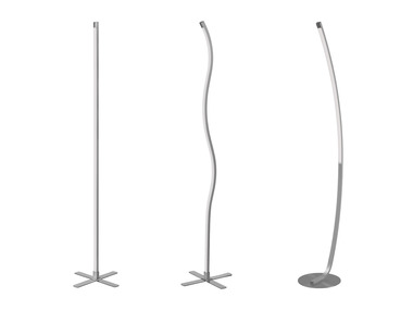 LIVARNO home Lampadaire à LED avec gradateur de lumière