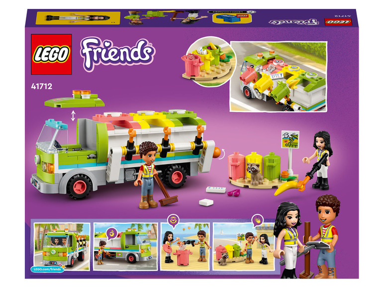 Ga naar volledige schermweergave: LEGO® Friends Recycling-Vrachtwagen (41712) - afbeelding 7