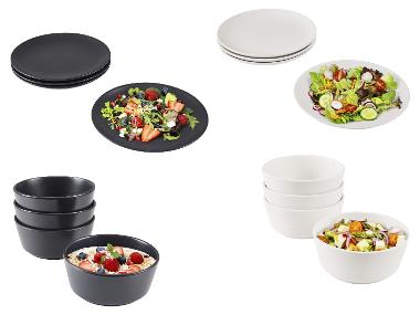 SILVERCREST® Service d'assiettes ou bols, 4 pièces
