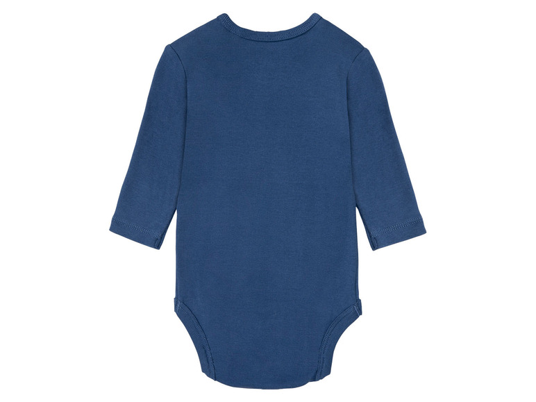 Ga naar volledige schermweergave: lupilu® Set van 2 biokatoenen body's met lange mouwen - afbeelding 7