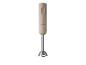 Beige SilverCrest staafmixer met aan/uit- en turboknoppen