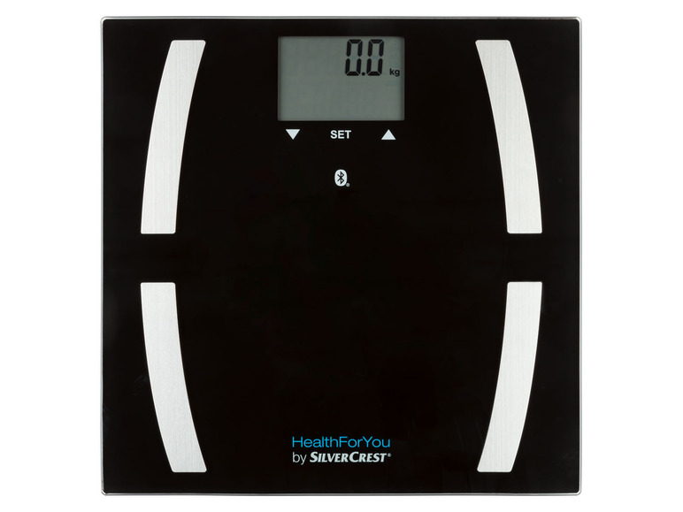 Ga naar volledige schermweergave: SILVERCREST® Personenweegschaal, met Bluetooth®, met app, max. 180 kg - afbeelding 2