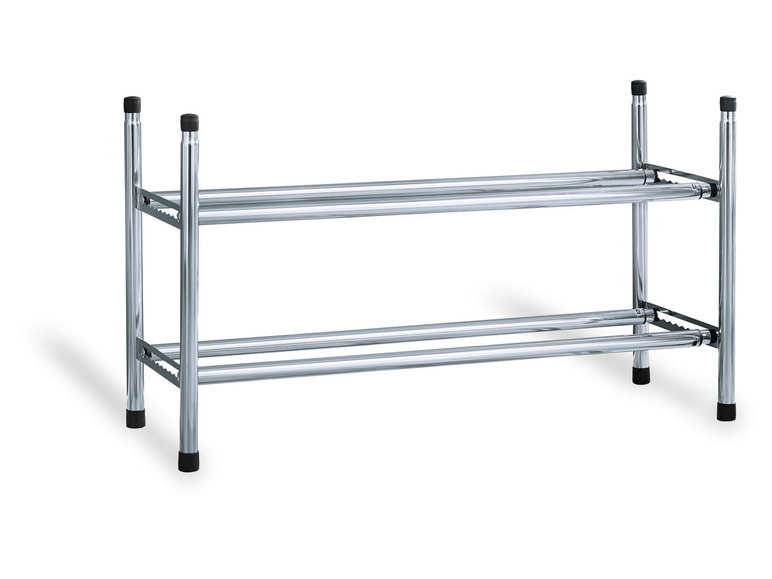 Ga naar volledige schermweergave: LIVARNO home Uittrekbaar schoenenrek, 64-118 x 36,5 x 22,5 cm - afbeelding 6
