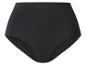 Zwarte dames slip met hoge taille