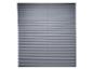 Store plissé gris uni pour fenêtre