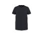 Donkerblauw heren T-shirt met korte mouwen en ronde hals