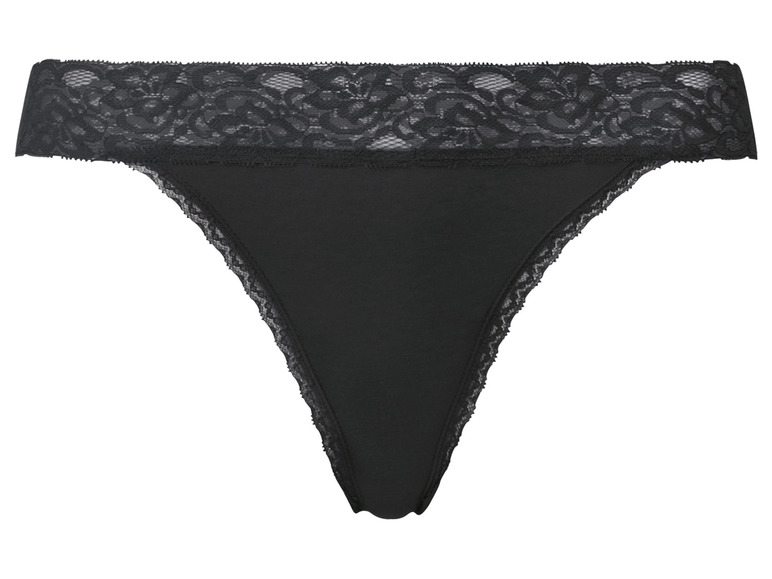 Ga naar volledige schermweergave: esmara® Set van 5 strings van een katoenmix - afbeelding 3