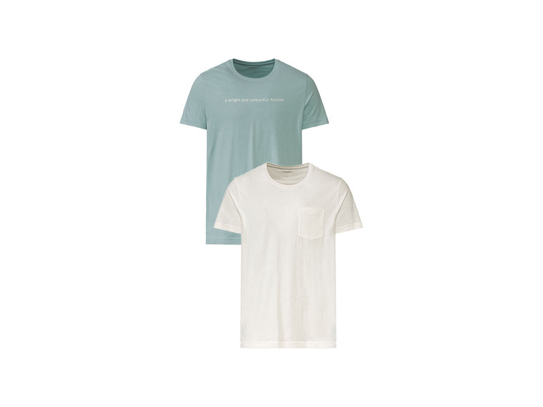 Ga naar volledige schermweergave: LIVERGY® Set van 2 katoenen T-shirts - afbeelding 16