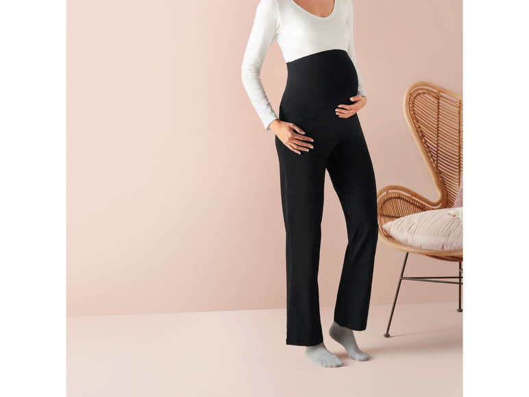 Ga naar volledige schermweergave: esmara Zwangerschapsbroek van een katoenmix - afbeelding 6