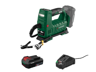 Compresseur sans fil 20 V PARKSIDE® PAKT 20 avec batterie 2 Ah et chargeur