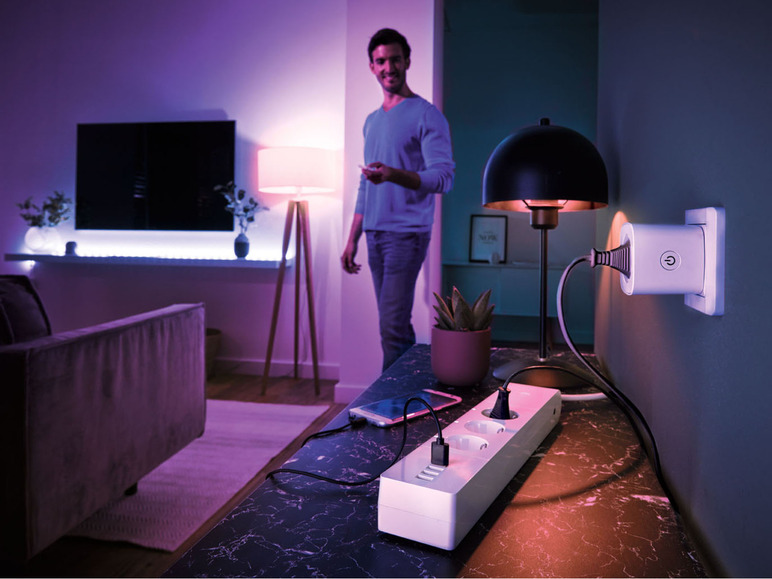 Aller en mode plein écran SILVERCREST® Bloc multiprise USB Smart Home - Photo 4