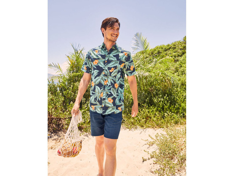 Ga naar volledige schermweergave: LIVERGY® Comfortabele bermuda in denimlook - afbeelding 7