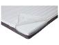 Matelas déhoussable avec couche de mousse visible.