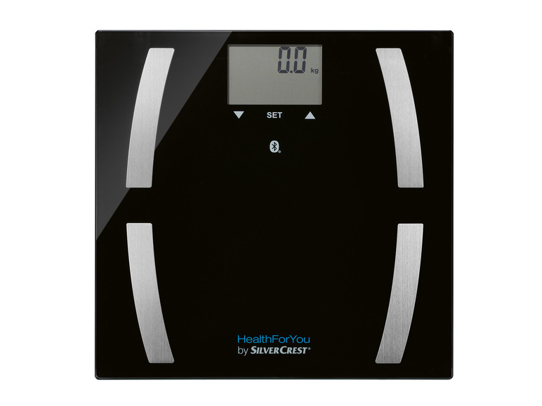 Aller en mode plein écran HealthForYou by Silvercrest Pèse-personne, fonction Bluetooth®, avec app, max. 180 kg - Photo 3