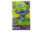 Een Disney Stitch vloerpuzzel van 52 stukjes om in te kleuren.