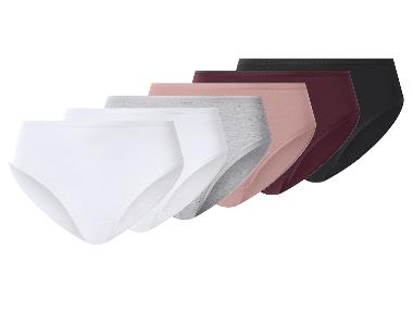 esmara® Slips pour femme, 6 pièces