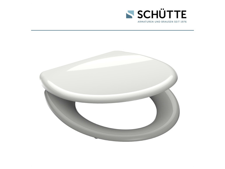 Aller en mode plein écran Schütte Abattant WC, avec fermeture en douceur - Photo 4