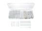 Parkside krimpkousen assortiment: buizen en banden.