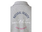 Sweat-shirt gris avec l'inscription 'Natural Beauty within Love Yourself'.