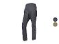 Grijze heren trekkingbroek met cargozakken en verstevigde knieën.