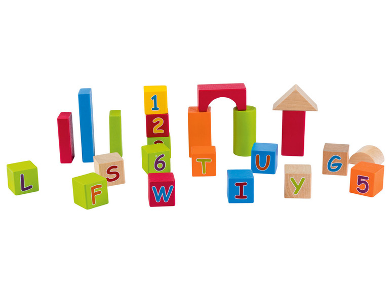 Ga naar volledige schermweergave: Playtive Trommel met houten speelgoed - afbeelding 8