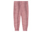 Leggings en tricot rose pour enfants.