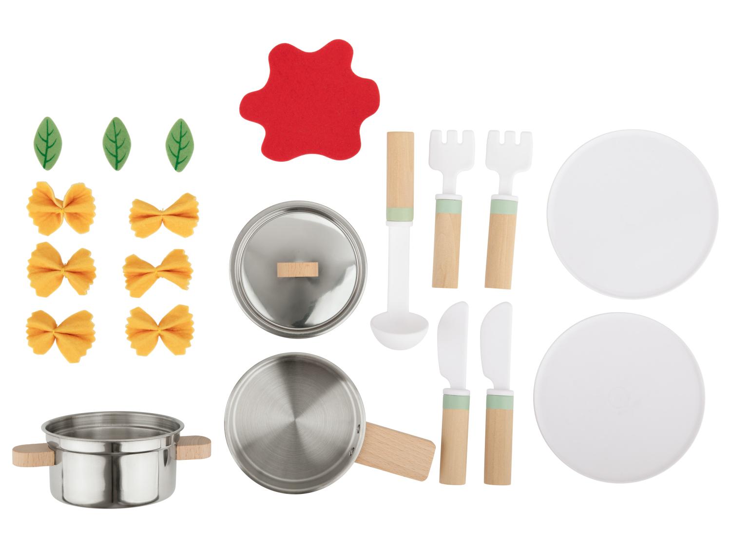 Nukdey Kinderkeuken speelset, keukenapparaat, speelgoedset, rollenspel, fantasiekeuken, accessoiresets met koffiezetapparaat, espressomachine, blender, mixer, broodrooster, realistische geluiden voor