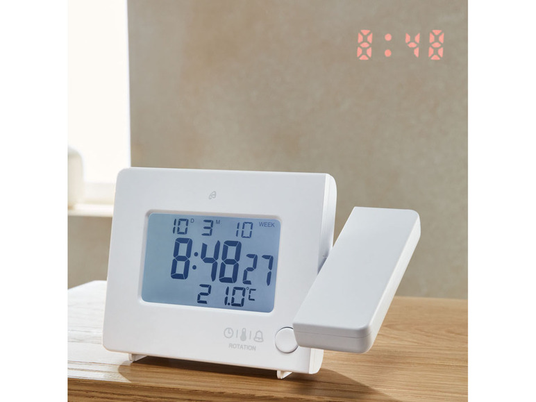 Ga naar volledige schermweergave: AURIOL® Wekker met projectie - afbeelding 11