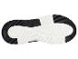Zwart-witte sportschoenzool met getextureerde grip