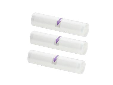 SILVERCREST® Rouleaux de film pour machine sous vide, étroits, 3 pièces