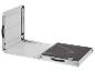 Table et plateau de jeu pliants en aluminium : design compact.